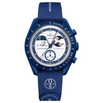SWATCH Omega MOONSWATCH SNOOPY Collaboration Quartz Movement Men's Watches Watch 42mm White Dial