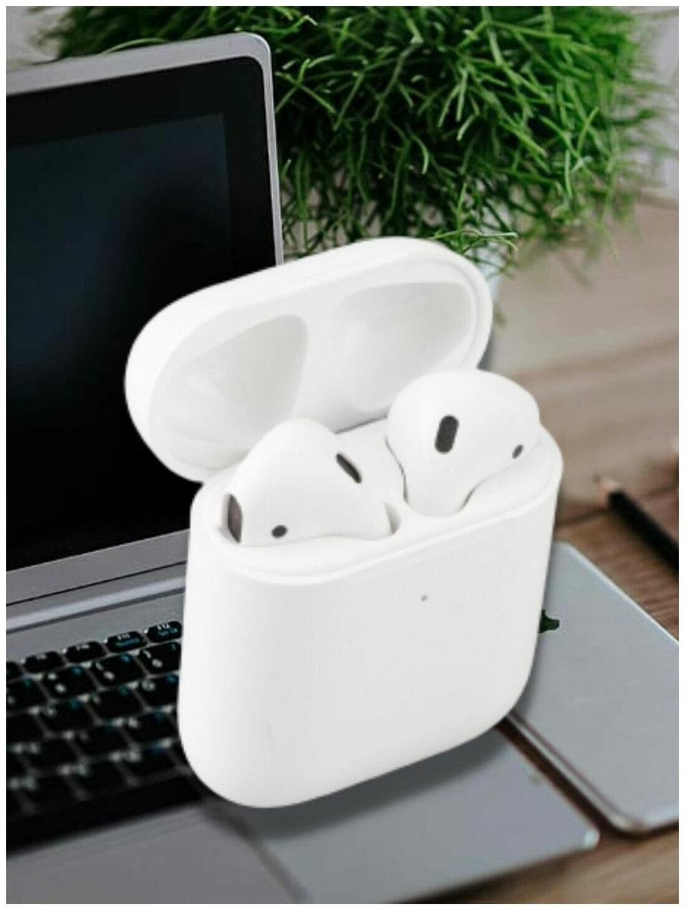 Беспроводные наушники Smartx PODS 2 /bluetooth гарнитура для телефона с микрофоном/iОs, Andrоid/чехол В подарок!
