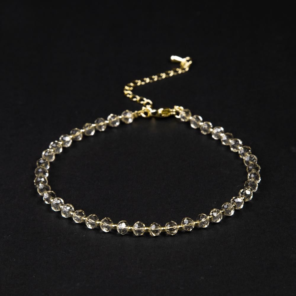 Браслет на ногу Dazzle YEL