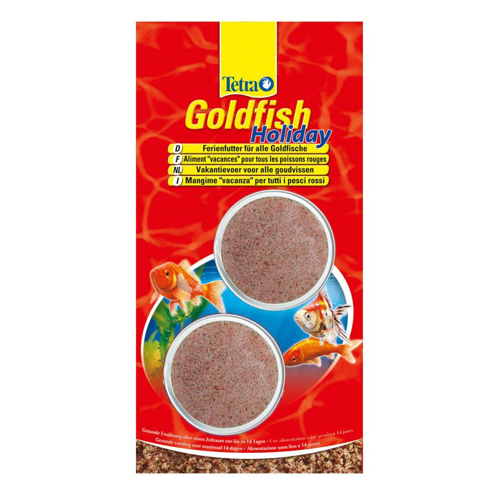 Tetra Goldfish Holiday - корм выходного дня для золотых рыб (желе)
