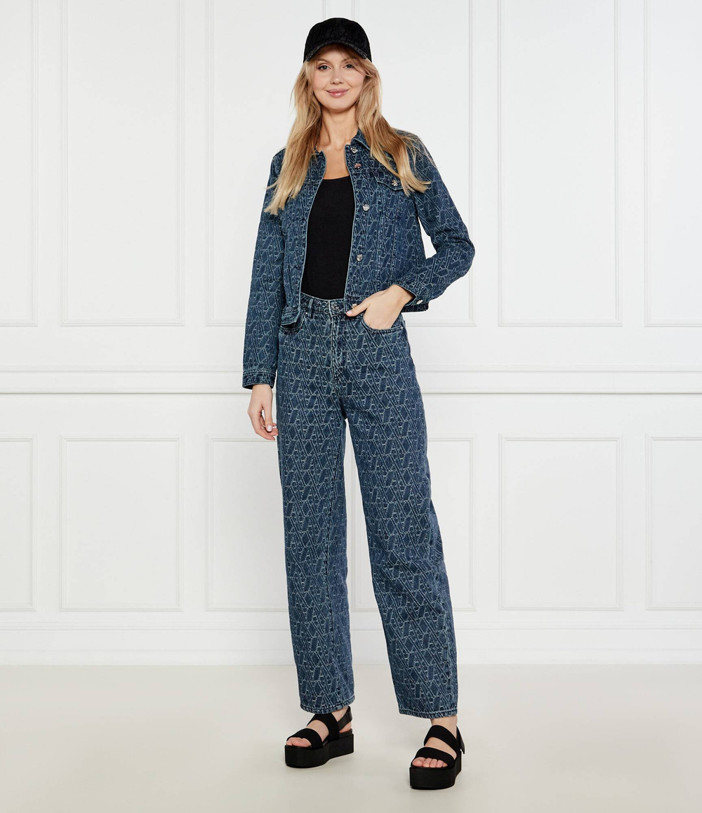 Джинсовая куртка Armani Exchange - темно-синий(XW000556 AF12844)