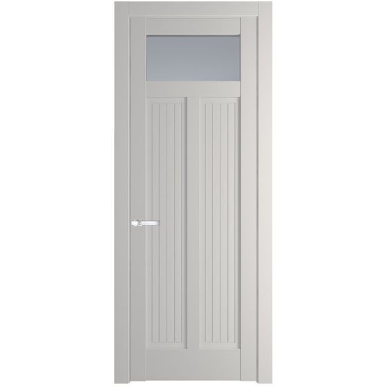 Фото межкомнатной двери эмаль Profil Doors 3.4.2PM лайт грей стекло матовое