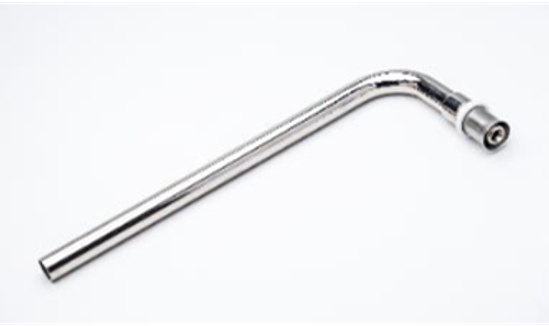 Угольник радиаторный с хромированной трубкой RIIFO Omni пресс медь 16x2,0-15Cu L250