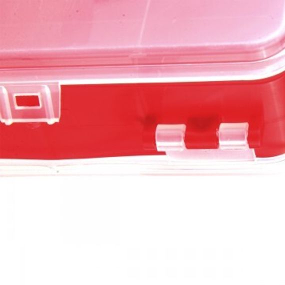 Коробочка для оснастки Helios двухсторонняя (красная)