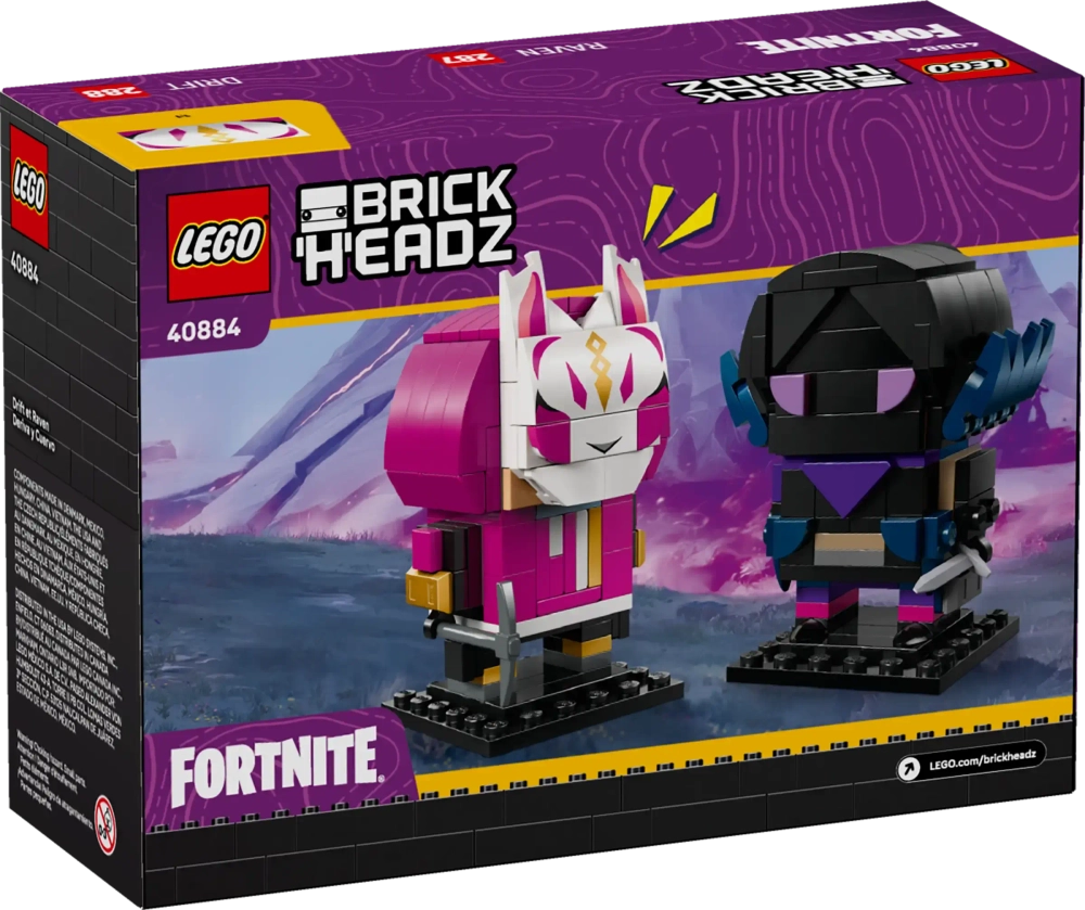 Конструктор LEGO Fortnite 40884 Drift & Raven Figures