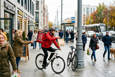 Доставка закрепилась в повседневной экономике