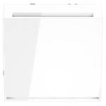 Выключатель встраиваемый VOLTUM S70 карточный 16А, (белый глянцевый)