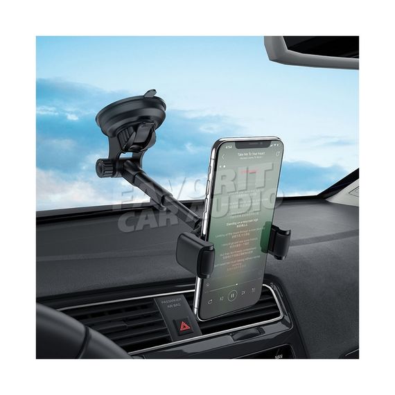 Держатель HOCO S12 Lite чёрный