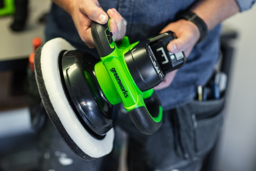 Полировальная машина Greenworks аккумуляторная G24BU10 24V без АКБ и ЗУ