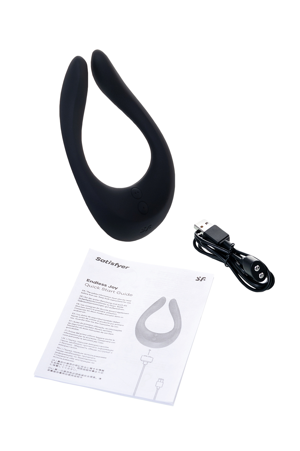 Многофункциональный стимулятор для пар Satisfyer Partner Multifun 2 черный 13,5 см