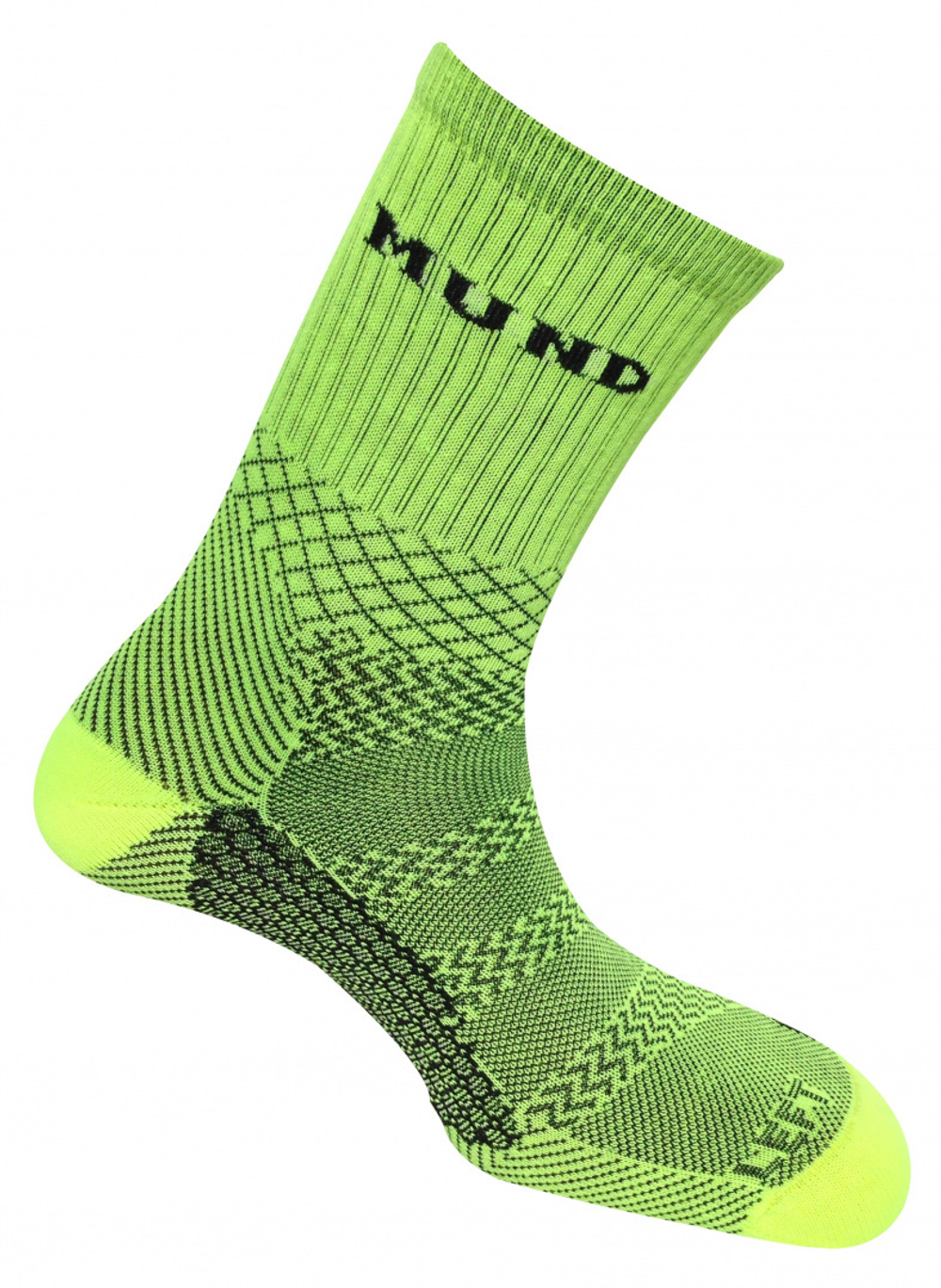 носки MUND, 807 Вike, цвет желтый, размер S (31-35)