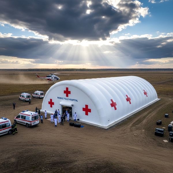 Пневмокаркасные мобильные госпитали: современный стандарт медицины в полевых условиях