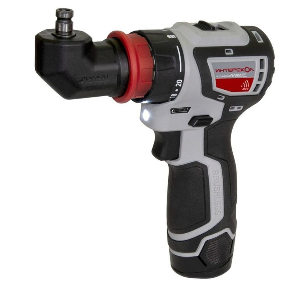 Шуруповерт Интерскол ДА-10/12В 2х2 Ач
