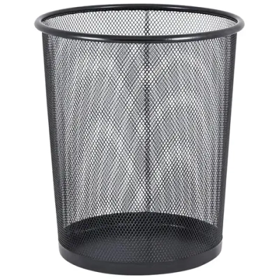 Корзина для бумаг MPB-02, металл, 9,38л