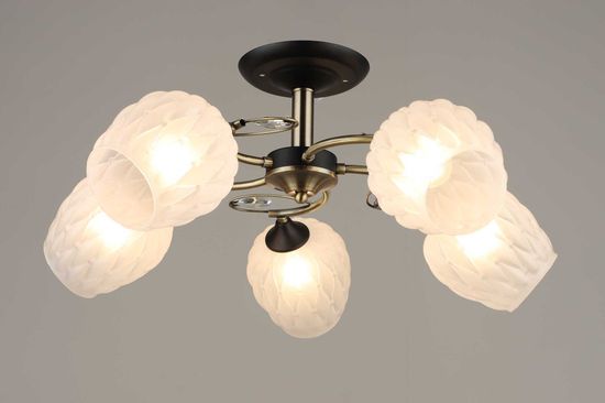 4795/5 BK+AB (2) Люстра (RL)