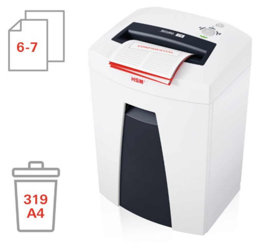 Уничтожитель бумаг HSM SECURIO C18-1.9x15