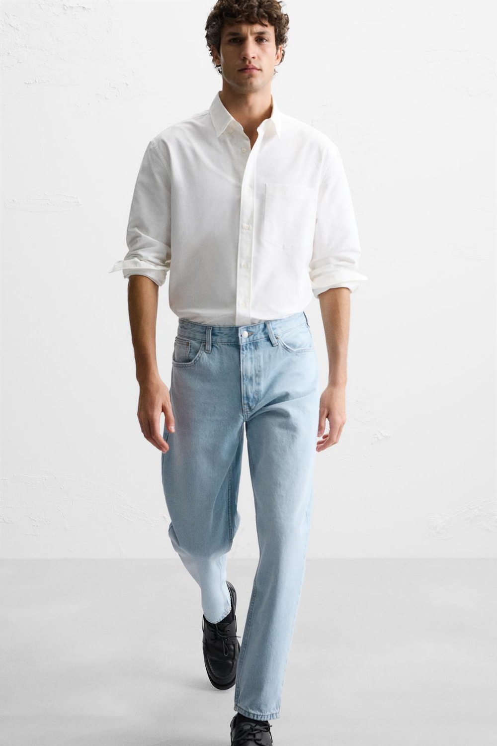 Джинсы tapered slim fit