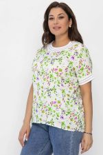 Блуза Лаванда (молочная) Б13818-1М LT Collection