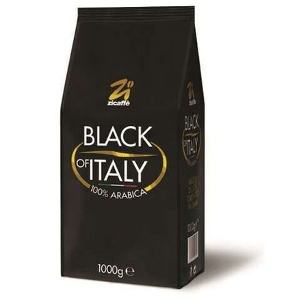 Zicaffe Black of Italy Кофе в зёрнах  1 кг.