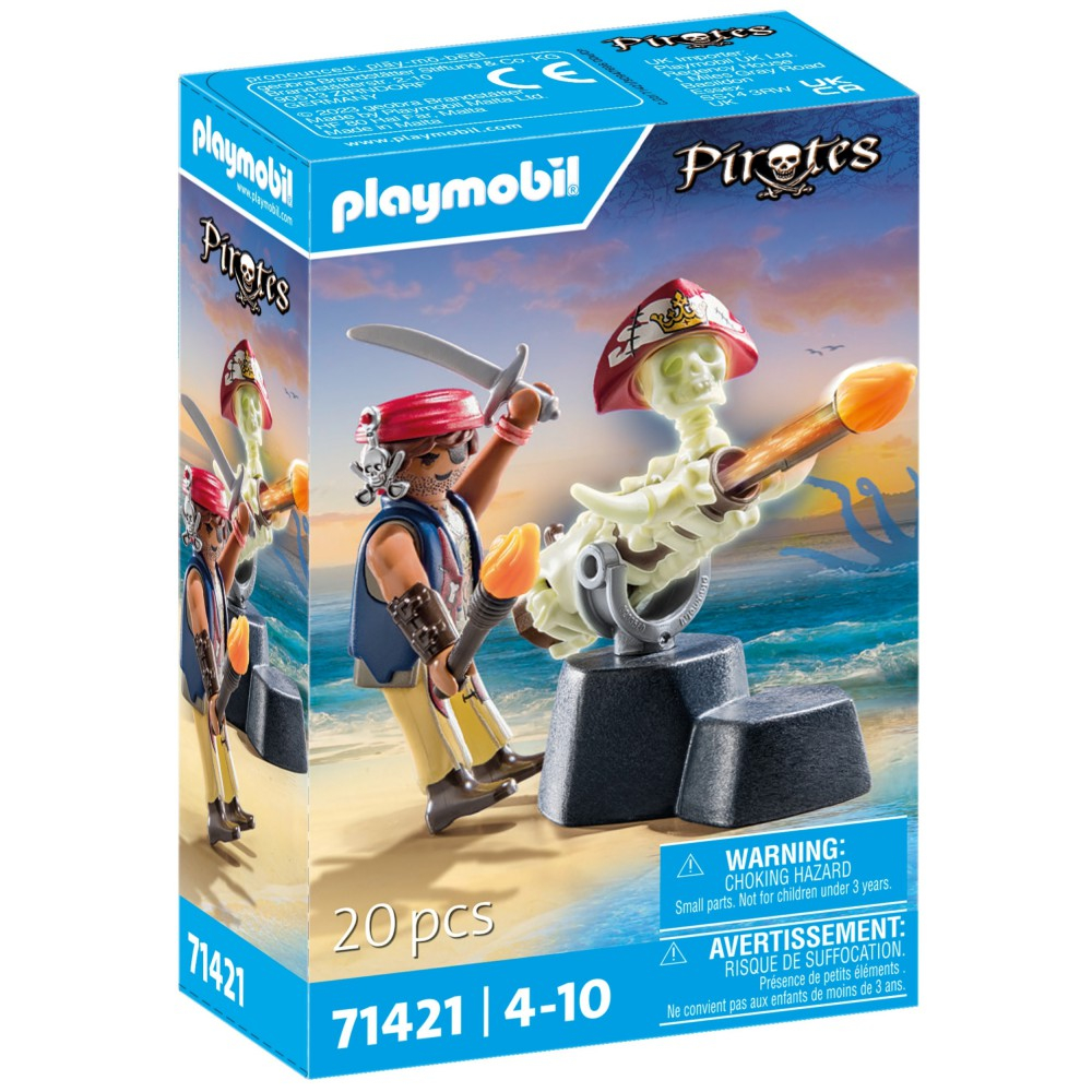 Игровой набор Playmobil 71421 «Пират-канонир» 71421 — фото 1
