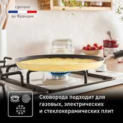 Сковорода для блинов Tefal Banana Chocolate B9261002 25 см