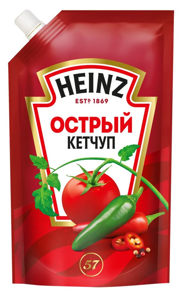 Кетчуп Heinz, острый, 320 гр