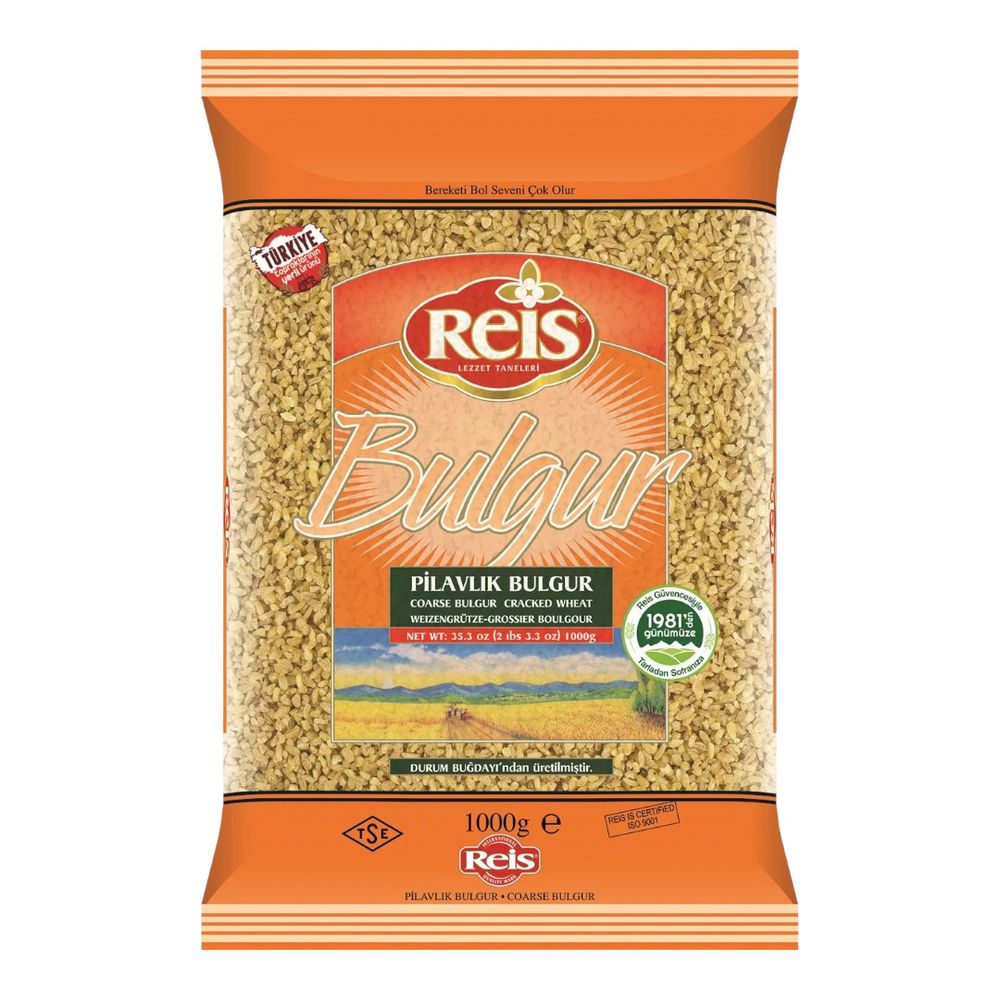 Булгур крупный помол Pilavlik, 1кг (Reis)