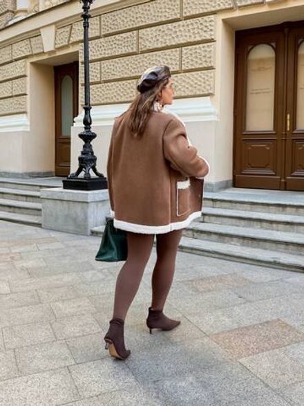 Дубленка УК-299-3 Фабрика Моды