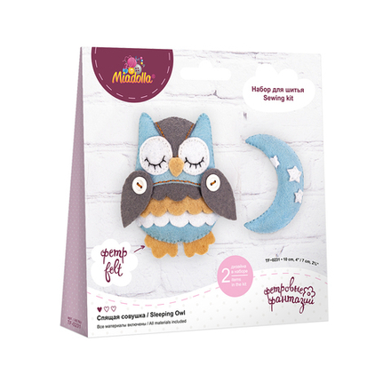 Набор для шитья "Miadolla" TF-0231 Спящая совушка
