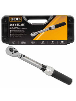 Ключ моментный 1-25Нм, 1/4'' JCB JCB-6472285