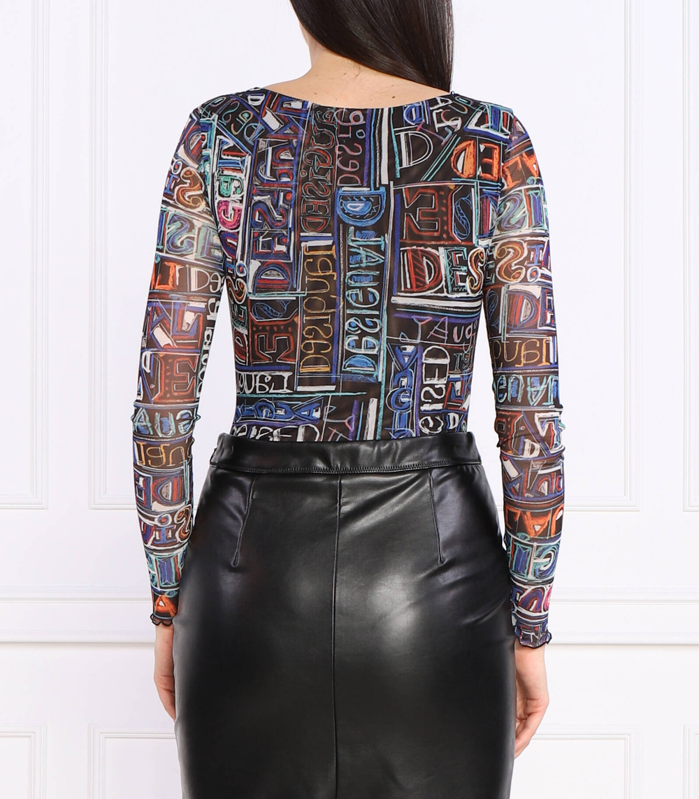 Боди Desigual - черный(23SWQK05)