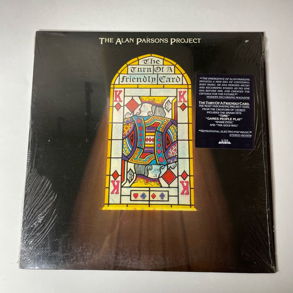 Винтажная виниловая пластинка LP The Alan Parsons Project The Turn Of A Friendly Card (USA 1980)