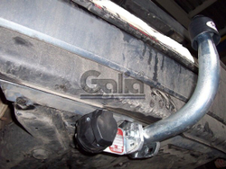 Фаркоп оцинкованный Galia C038A для Citroen C4 седан/хетчбек 2004-2010, 2010-, Peugeot 307, 308 хетчбек 3/5 дверей 2001-2007, 2007-2012(паспорт и сертификат в комплекте)(без электрики)