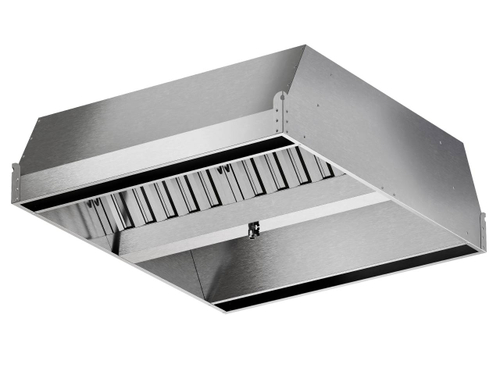 Зонт нержавеющий островной ЗВНП 04 ,1100х1200х400