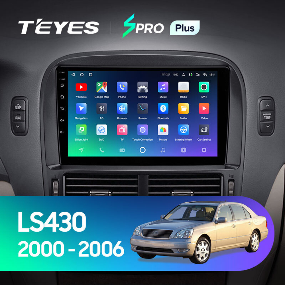 Teyes SPRO Plus 9" для Lexus LS 430 2000-2006