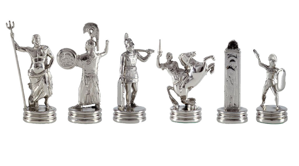 Manopoulos Шахматы сувенирные "Троянская война"