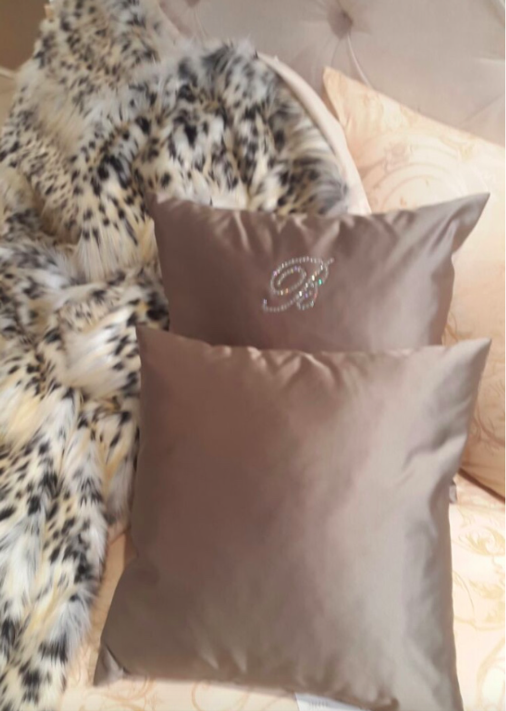 Подушка декоративная 42х42 Blumarine Living terra