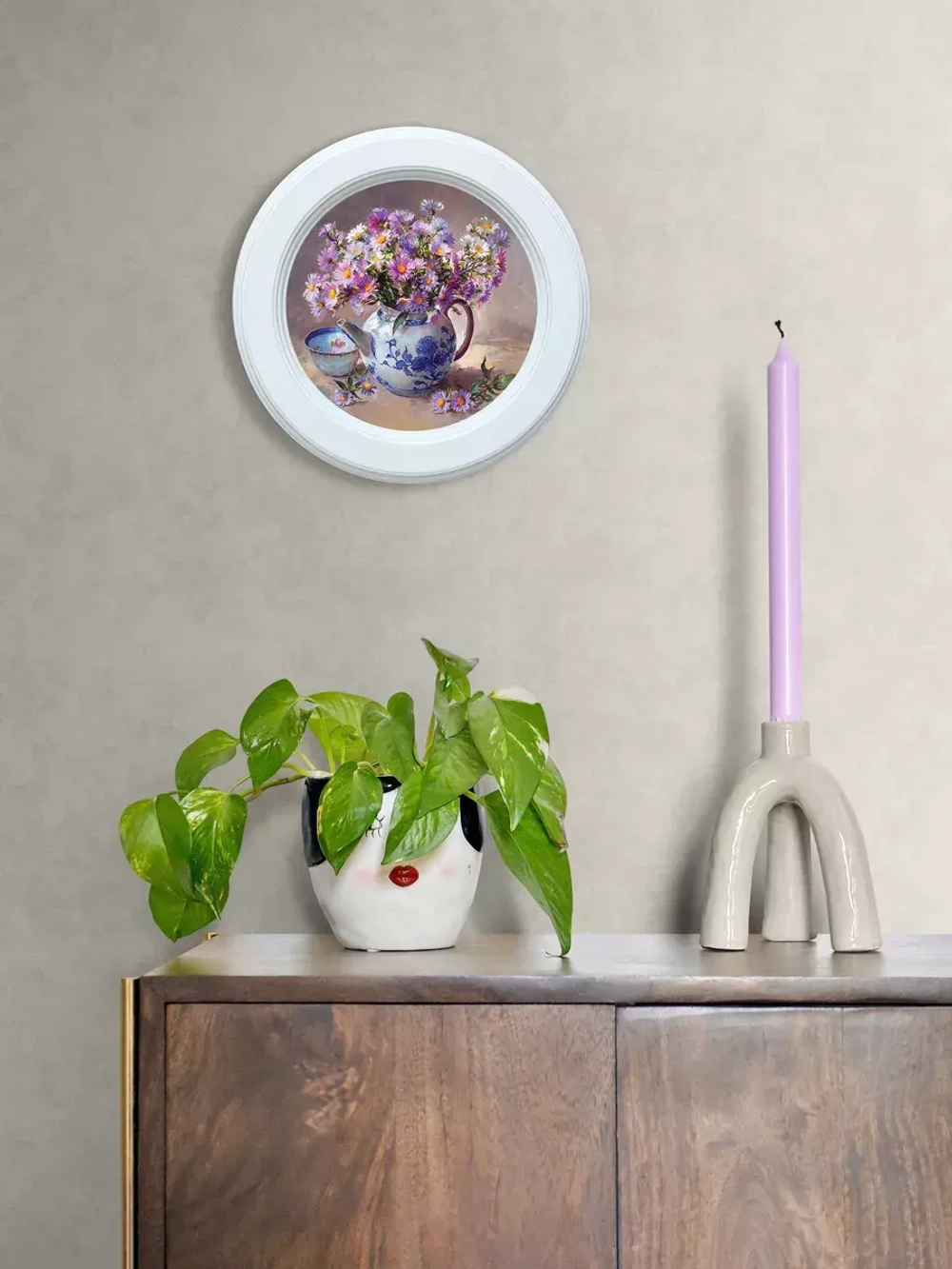 Картина на стену интерьерная на холсте 27 см