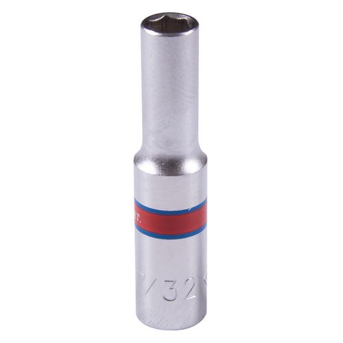 KING TONY (223507S) Головка торцевая глубокая шестигранная 1/4", 7/32", дюймовая
