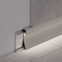 Профиль PLINTUS-H54-2000 ANOD (Arlight, Алюминий) 046388