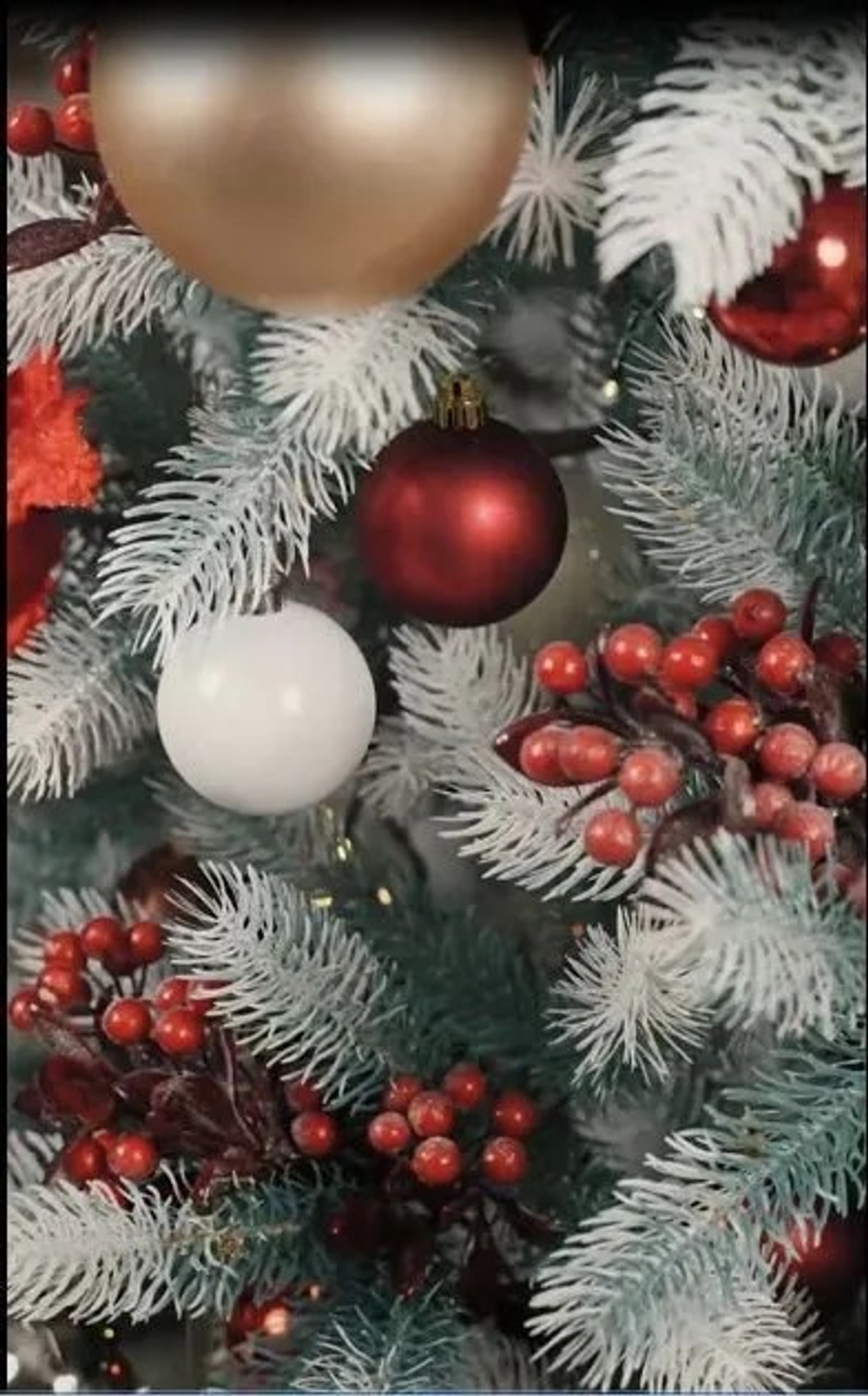 Ель искусственная Царь елка Алиса бело-голубая 240 см