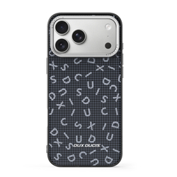 Чехол с MagSafe для смартфона iPhone 17 Pro Max, от Dux Ducis, серия Moro Series Magnetic (дизайнерский рисунок черного цвета)