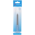 Пилка для ногтей металлическая на блистере «Ultramarine», цвет ручки микс, цвет пилки серебро,12,7см