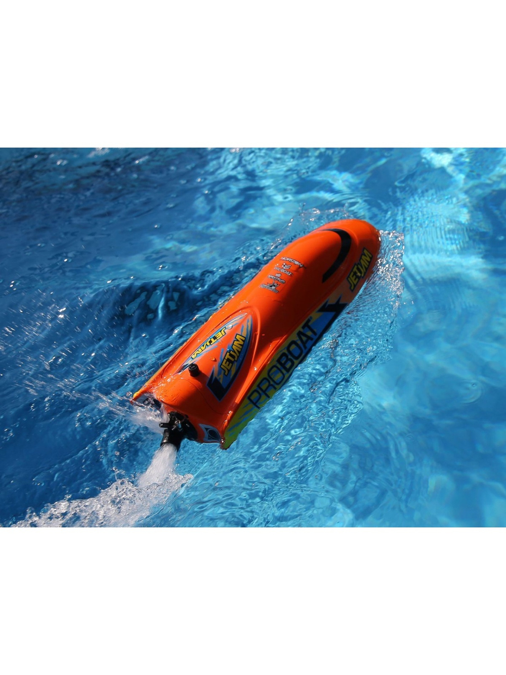 Радиоуправляемый катер ProBoat Jet Jam 12 Pool Racer (оранжевый) RTR