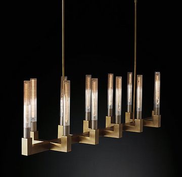 люстра RH Cannele Linear Chandelier 54"
