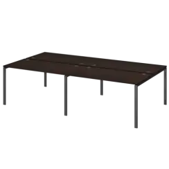 Бенч двойной на 4 рабочих места АМБ-005.60-4  3600x1236x760 Арго-М