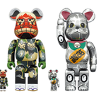 Дизайнерские игрушки BE@RBRICK x bape(r) 400%100% & & 6 7cm/28cm, 3907829-618027764
