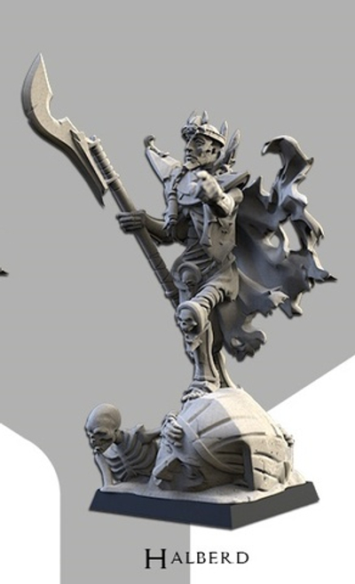 Tomb Kings Necrarch Halberd