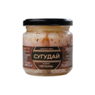 Сугудай из нельмы филе-ломтики в масле, 190 г
