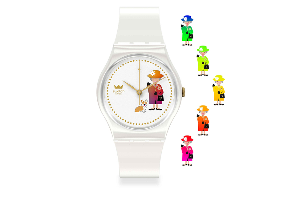 SWATCH Women's 34mm White Watch Gz711